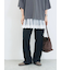 カットジョーゼットセミフレアパンツ