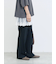 カットジョーゼットセミフレアパンツ
