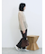カットジョーゼットセミフレアパンツ
