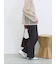カットジョーゼットセミフレアパンツ