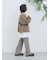 カットジョーゼットセミフレアパンツ