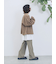 カットジョーゼットセミフレアパンツ