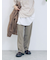 カットジョーゼットセミフレアパンツ