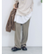 カットジョーゼットセミフレアパンツ