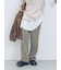 カットジョーゼットセミフレアパンツ