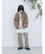 カットジョーゼットセミフレアパンツ