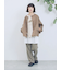 カットジョーゼットセミフレアパンツ