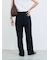 カットジョーゼットセミフレアパンツ