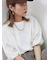 袖ボリュームTシャツ