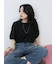 袖ボリュームTシャツ