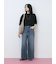 袖ボリュームTシャツ