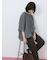 裾バルーンTシャツ