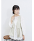 フェイクレザーペプラムベスト