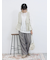 フェイクレザーペプラムベスト