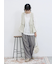 フェイクレザーペプラムベスト