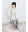 フェイクレザーペプラムベスト