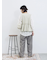 フェイクレザーペプラムベスト