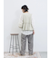 フェイクレザーペプラムベスト