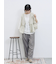 フェイクレザーペプラムベスト
