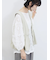 フェイクレザーペプラムベスト