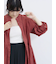 切り替えギャザーチュニックブラウス