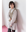 切り替えギャザーチュニックブラウス