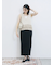 ニットストレートスカート