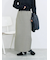 ニットストレートスカート