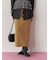 ニットストレートスカート