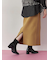 ニットストレートスカート