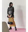 ニットストレートスカート