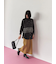 ニットストレートスカート
