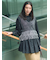 ニットストレートスカート
