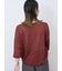 7分袖ラメニットプルオーバー