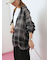 シアーチェックシャツ