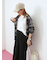 シアーチェックシャツ