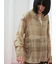 シアーチェックシャツ