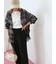 シアーチェックシャツ