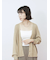 配色Vネックカーディガン