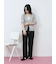 配色Vネックカーディガン
