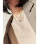 パール&チェーンミックスネックレス