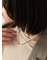 パール&チェーンミックスネックレス