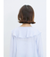ラッフルカラーブラウス
