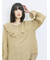 ラッフルカラーブラウス