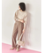【イージーケア】サイドタブストレートパンツ