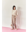 【イージーケア】サイドタブストレートパンツ