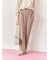 【イージーケア】サイドタブストレートパンツ