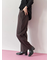 【イージーケア】サイドタブストレートパンツ