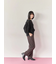 【イージーケア】サイドタブストレートパンツ