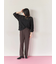 【イージーケア】サイドタブストレートパンツ